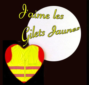 J'aime lers gilets jaunes