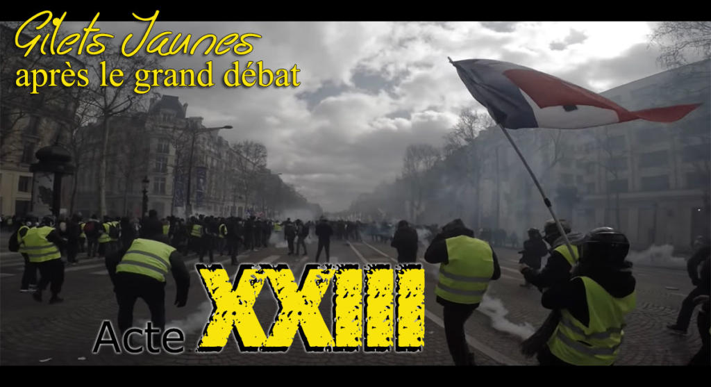 gilets jaunes acte 23