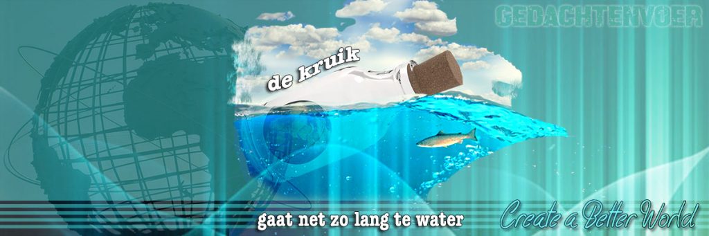 een kruik gaat net zo lang te water tot die barst