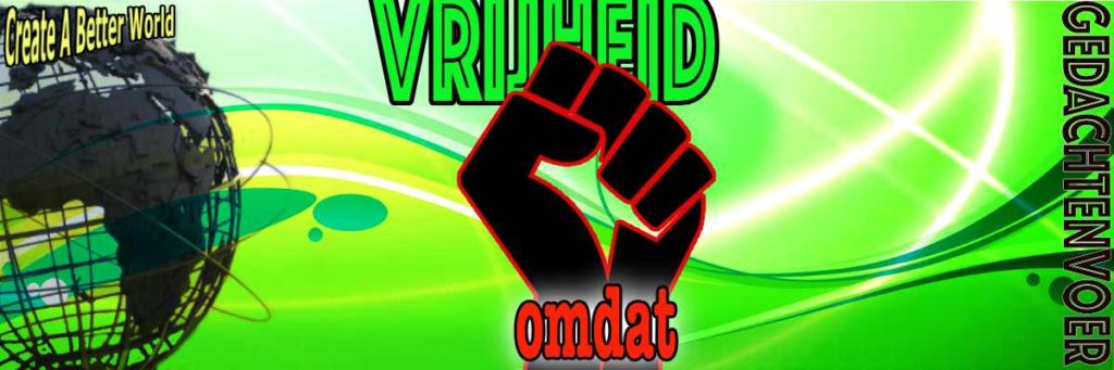 vrijheid omdat