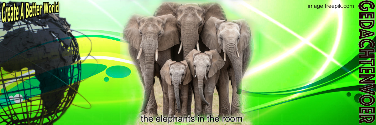 de olifant in de kamer